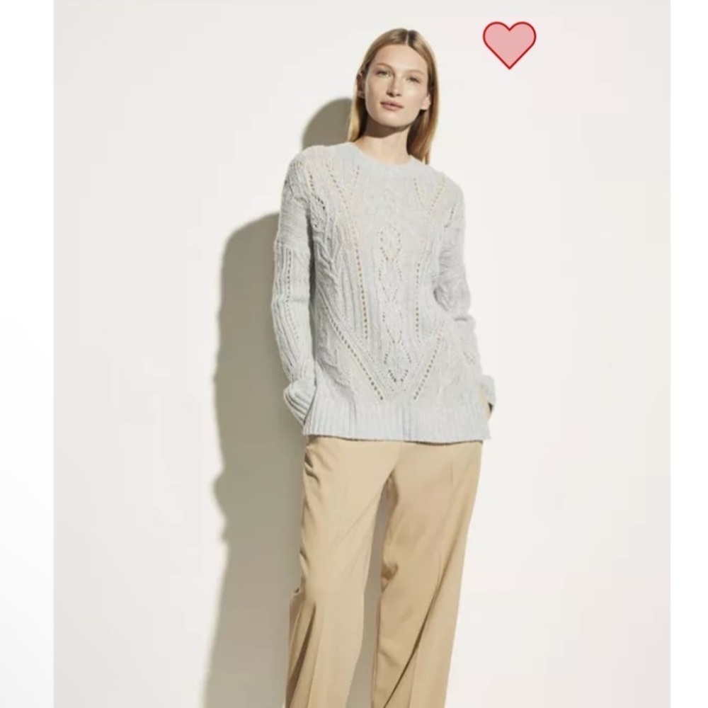 NWT Vince Grey Cable Tunic Size XXS